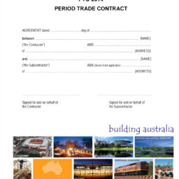 Period Trade Contract 2014