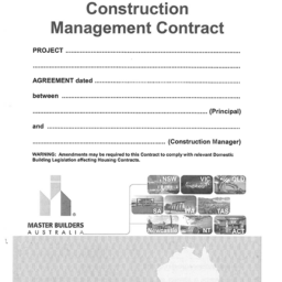 Construction Management Contract 2012