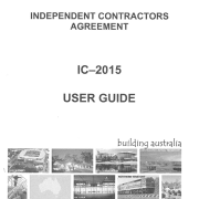 Independent Contractors 2015 Package (Agreement & User Guide)