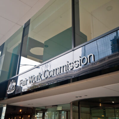 MELBOURNE, AUSTRALIA - JULY 26, 2018: Fair Work Commission building in Melbourne Australia