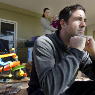 Concept Photo - Divorce, Eviction, Financial or Family Issues